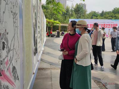 渭城區(qū)舉辦“喜迎二十大 禮贊新時代”優(yōu)秀文藝作品展暨文化藝術(shù)交流活動