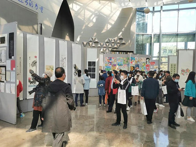 童心繪夢，翰墨流芳——埇橋區(qū)第二十五屆黃淮海少兒書畫大展賽作品展開幕